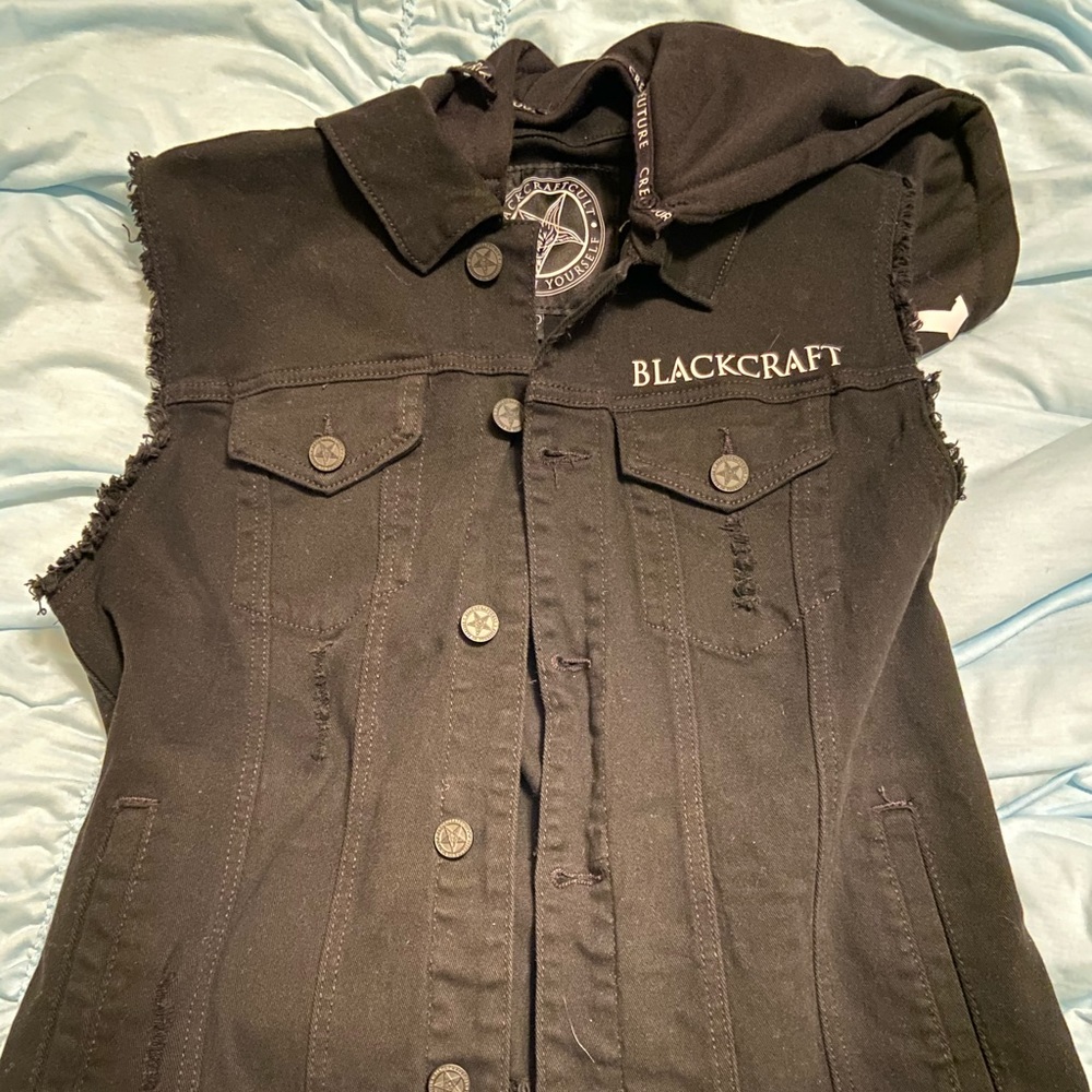 Blackcraft Cult Denim Vest